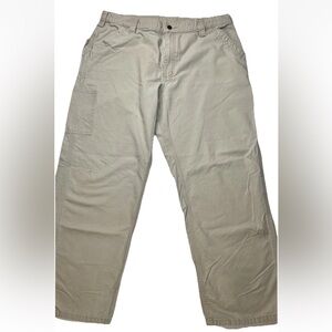 Carhartt Carpenter Dungaree Pants B151 Tan Men’s 38x30 Workwear Grunge Work